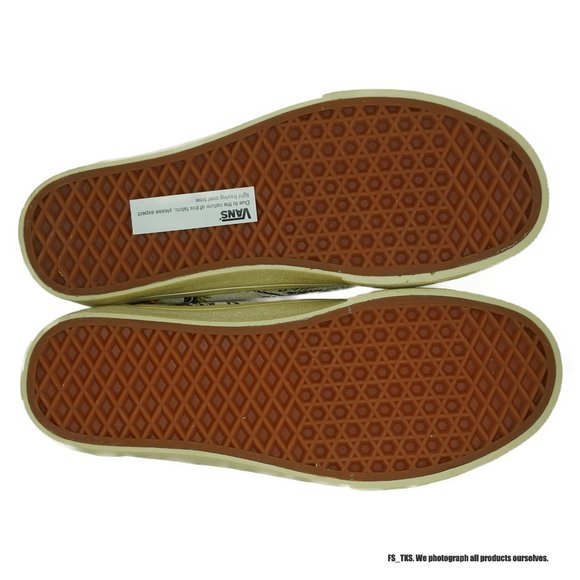 VANS OLD SKOOL FESTIVAL SATIN WOMEN'S LOW TOP SNEAKERS (GOLD) - Picture 5 of 5